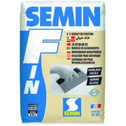ENDUIT INTERIEUR FIN SEMIN F SAC 25KG