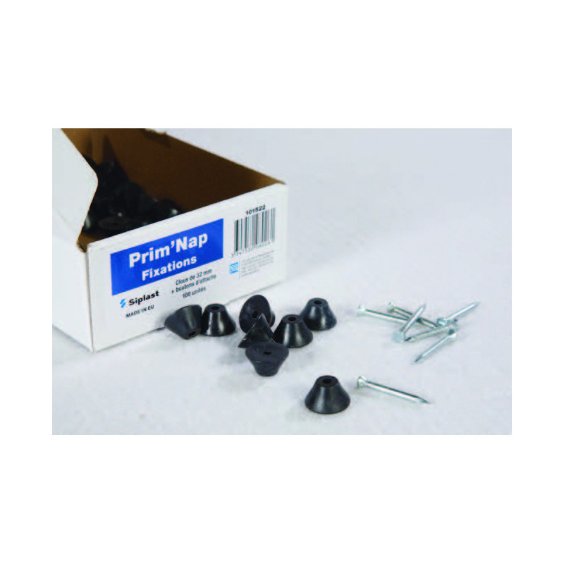 BOUTON DE FIXATION POUR MEMBRANE ALVEOLAIRE