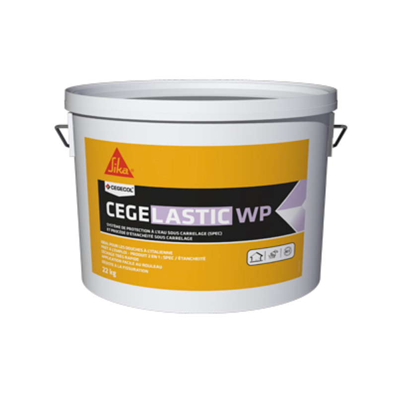 Etancheité sous carrelage CEGELASTIC WP 7 KG