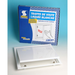 TRAPPE LAQUEE BLANCHE 400x400 mm
