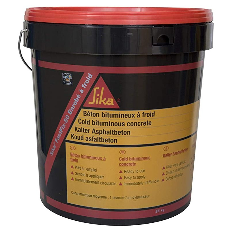 ENROBE A FROID SIKA FASTFIX 50 en 25KG