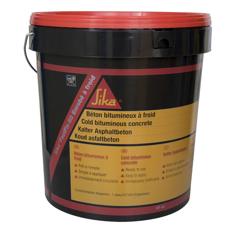 ENROBE A FROID SIKA FASTFIX 50 en 25KG