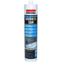 SOUDASIL Sanitaire blanc - cartouche de 280ml