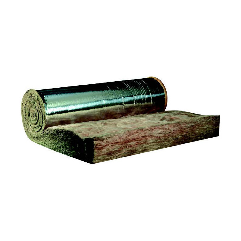 LAINE DE VERRE TI312 ALU 2x14x0.45m en Ep60mm