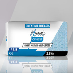CIMENT 42.5 sacs de 25 kg (PRO CEMENT)