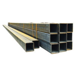 TUBE CARRE NOIR 40X40X2 6M