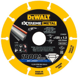 Disque Extreme métal 125 x 22.23 x 1.3 mm