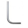 Tube de chasse coudé 28mm. 520x200mm en PVC pour Presto 1000-P1000 XL