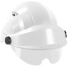 CASQUE CHANTIER ORIZON BLANC VISIERE BLANCHE AVEC LUNETTE