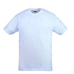 T-shirt HIKE 190g-m2 100 coton. blanc. XL