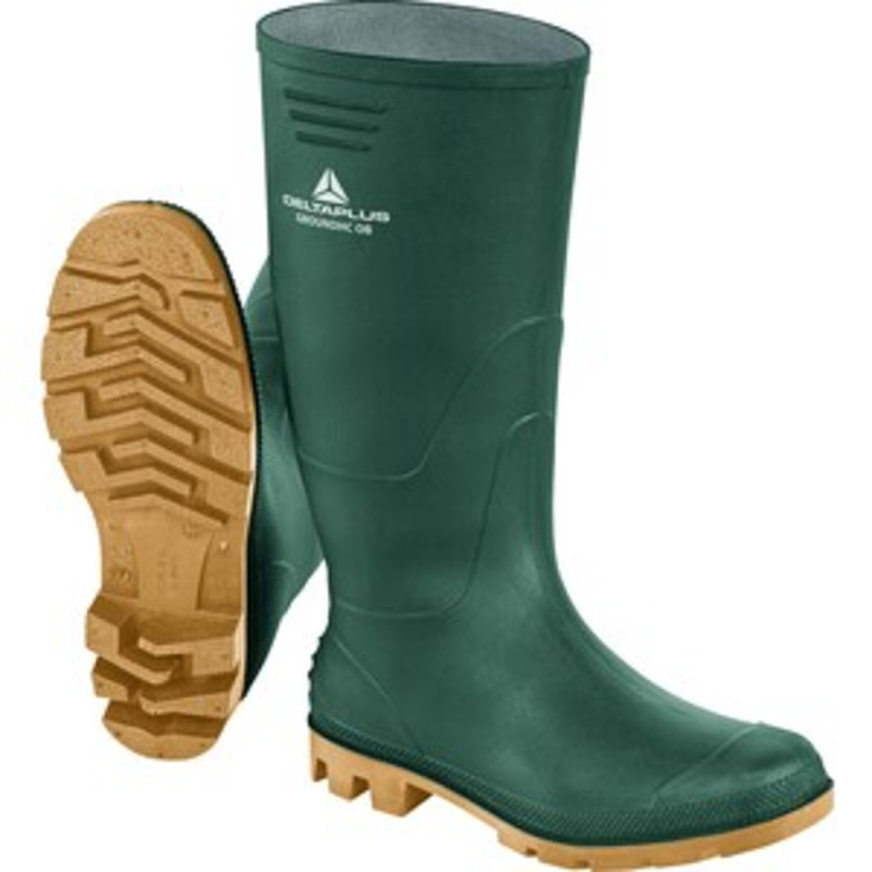 BOTTE TRAVAIL PVC GROUNDHC OB VERT 46