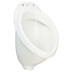 Urinoir blanc Applique de face blanc en porcelaine vitrifiée