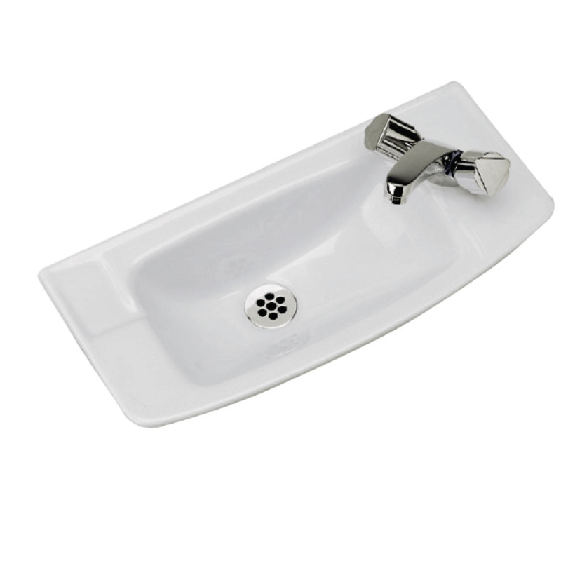 Lave-mains 50 x 23.5 NF ULYSSE blanc. non percé