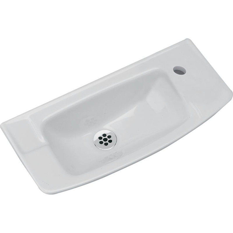Lave-mains 50 x 23.5 NF ULYSSE blanc. non percé
