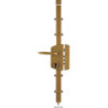 SERRURE APPLIQUE 3 POINTS MELIS DROITE A FOUILLOT OR