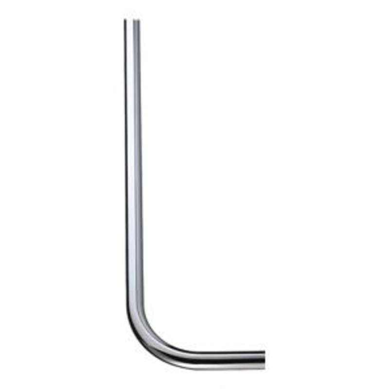 Tube de chasse coudé 32mm. 660x310mm en PVC pour Presto Eyrem-Eclair-Eclair XL
