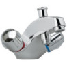 Mélangeur bain-douche monotrou NF ULYSSE C chrome. sans ensemble de douche
