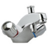 Mélangeur bain-douche monotrou NF ULYSSE C chrome. sans ensemble de douche