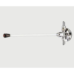 Presto 712 robinet simple lavabo à commande fémorale murale 390 mm