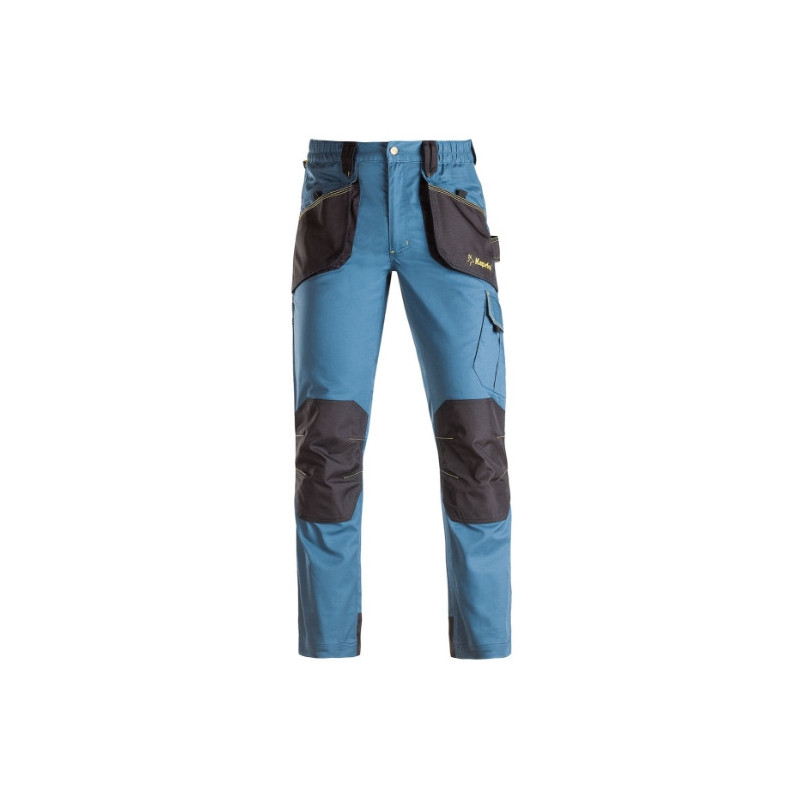 PANTALON SLICK L BLEU-NOIR