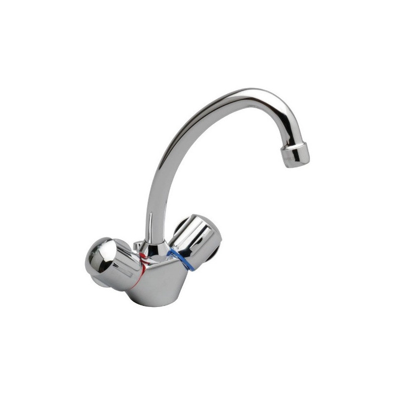 Mélangeur lavabo monotrou NF ULYSSE C chrome