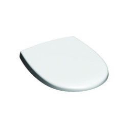 Abattant ORLY 2 blanc avec charnières inox polypropylène 1.25kg
