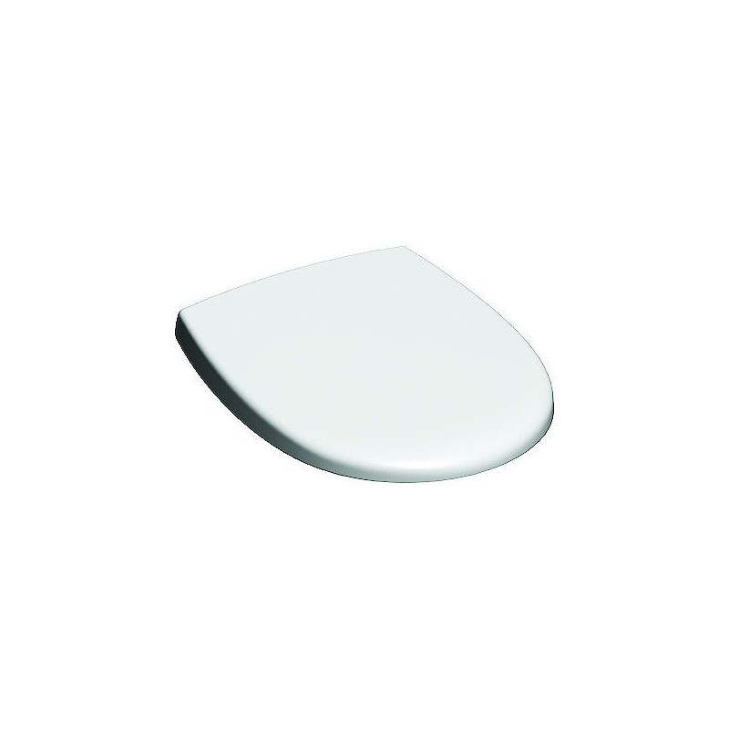 Abattant ORLY 2 blanc avec charnières inox polypropylène 1.25kg