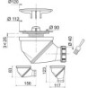 JAMES BONDE D90 DOME METAL
