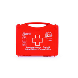 TROUSSE DE SECOURS JUSQU’À 10 PERSONNES BTP