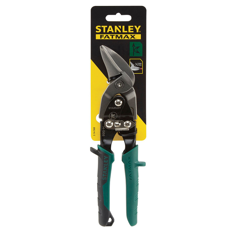 CISAILLE AVIATION A CHANTOURNER PASSE-FRANC DROITE 250MM - NEZ ARRONDI - FATMAX