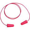 Boîte distributrice de 200 paires de bouchons d’oreilles avec cordelette plastique.en PU-SNR37dB