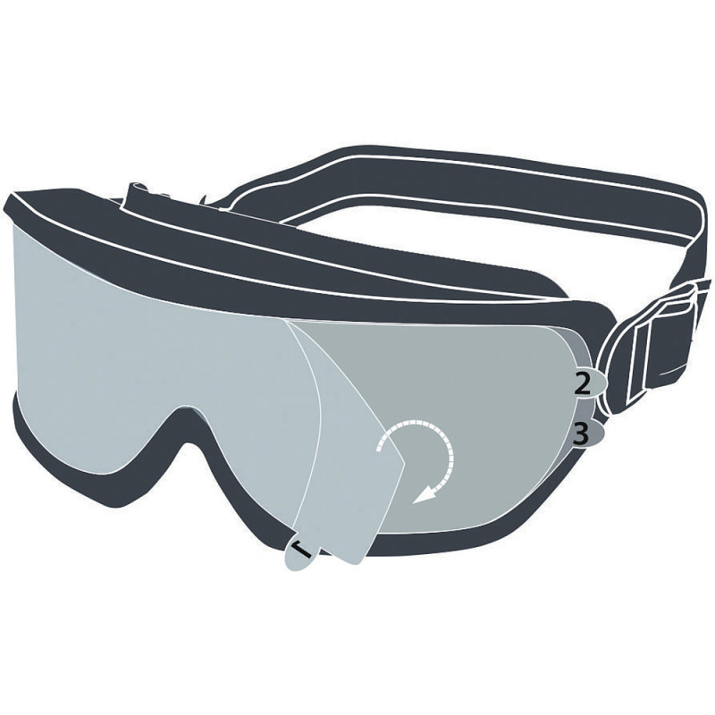 LUNETTE MASQUE GALERAS INCOLORE