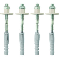 KIT FIX. CHAUFFE-EAU 10X120