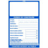 PANNEAU PERMIS DE CONSTRUIRE 1200X800MM