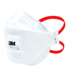 MASQUE ANTIPOUSSIERE PLIABLE FFP2 X10 AURA 9322+ GEN3 AVEC VALVE
