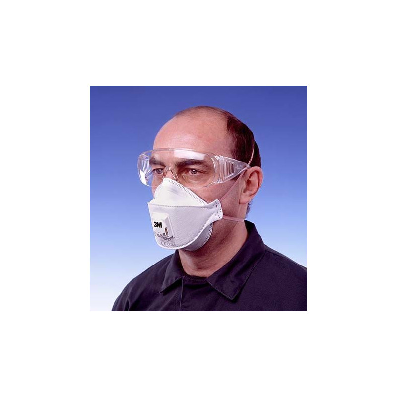 MASQUE ANTIPOUSSIERE PLIABLE FFP3 X10 AURA 9332+ GEN3 AVEC VALVE