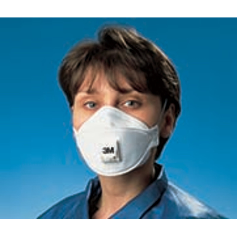 MASQUE ANTIPOUSSIERE PLIABLE FFP2 X10 AURA 9322+ GEN3 AVEC VALVE