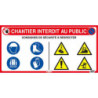 PANNEAU DE CHANTIER 10 EN 1 800X400MM