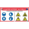 PANNEAU DE CHANTIER 10 EN 1 800X400MM