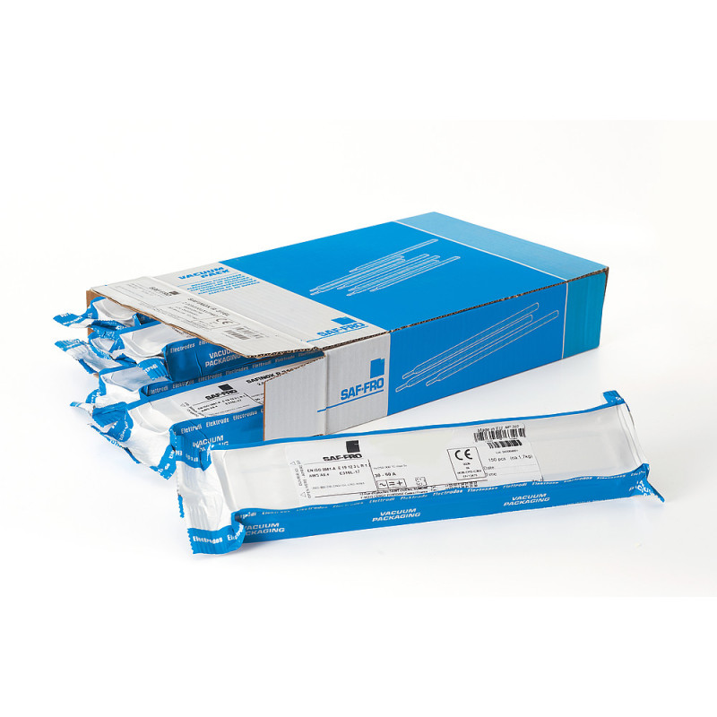 SAFINOX R 316L - 2.5X300MM - PACK 1.7KG (90 PCS) - 6 PACKS-CARTON