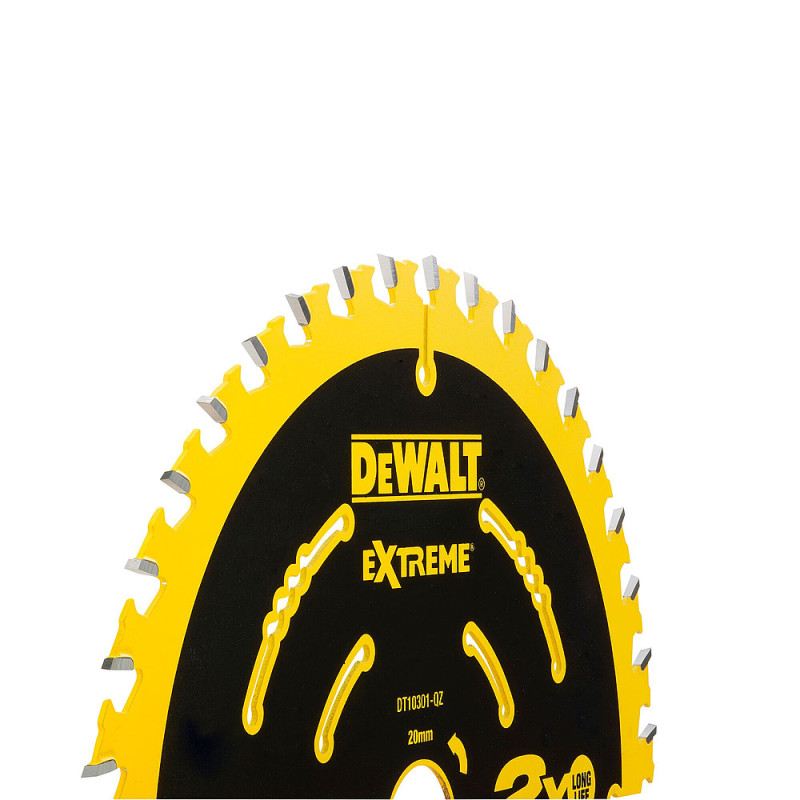 Lame de scie circulaire portative Extreme 165x20mm. 40 dents