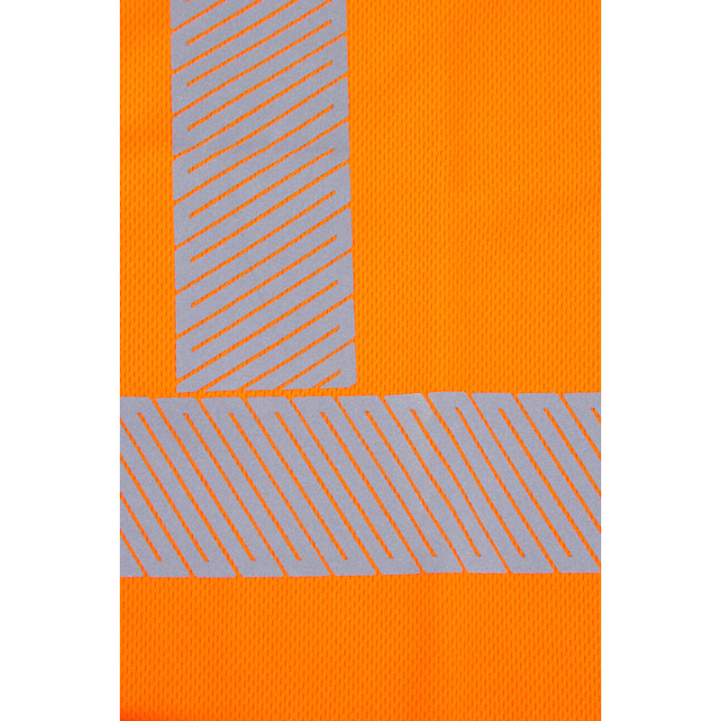 T-shirt haute visibilité orange  manche longue. XXL classe 3