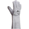 GANT SOUDEUR CROÛTE CUIR DE BOVIN GRIS - T10