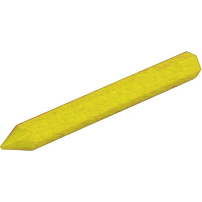 CRAIE JAUNE HEXAGONALE L.120MM BOITE DE 12
