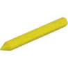 CRAIE JAUNE HEXAGONALE L.120MM BOITE DE 12
