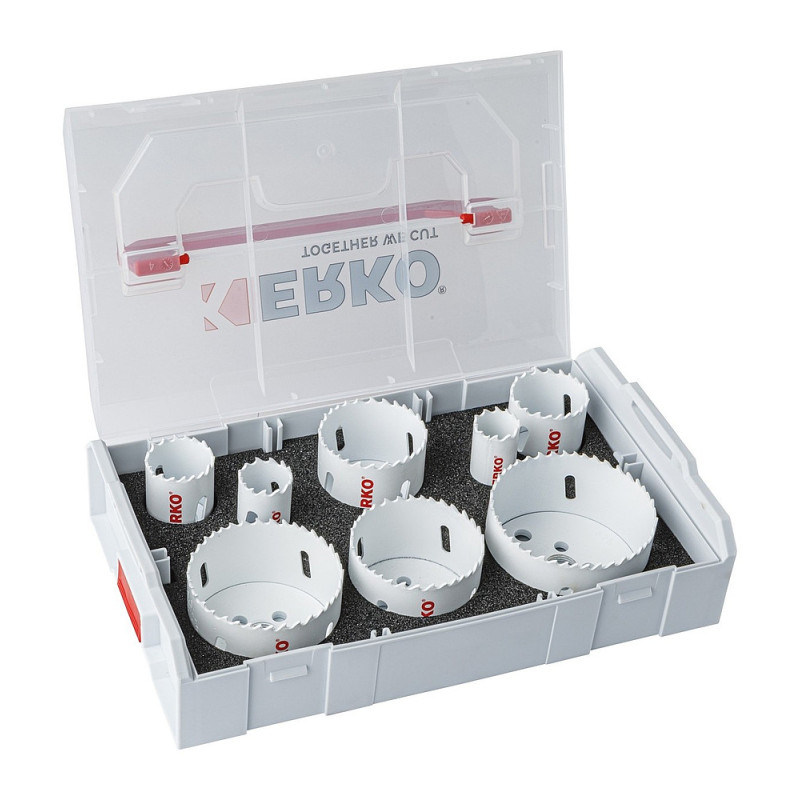 TREPAN BIM COFFRET 8 DIAM UNIVERS 22-76MM LBOX