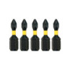 Boîte 5 embouts de vissage Extreme Impact Torsion - Embout Impact Torsion Philips - 25 mm - PH1