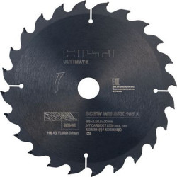 Lame scie circ. SCBW WU SPX 165 A