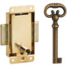 SERRURE MEUBL A PATTES 40MM THIRARD