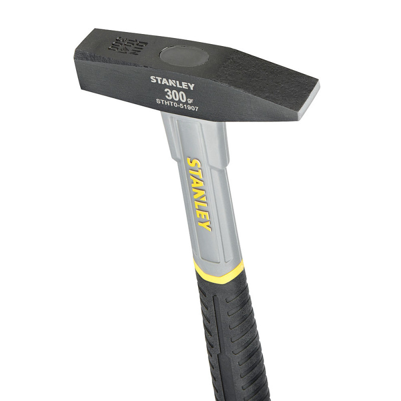 Marteau de serrurier manche fibre de verre 300 g
